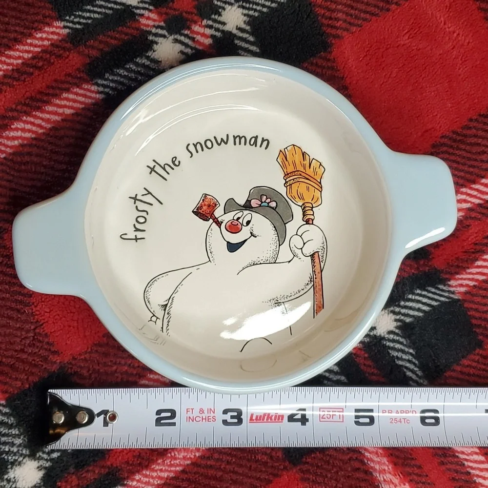 Frosty the‎ Snowman Small Ceramic Dish
